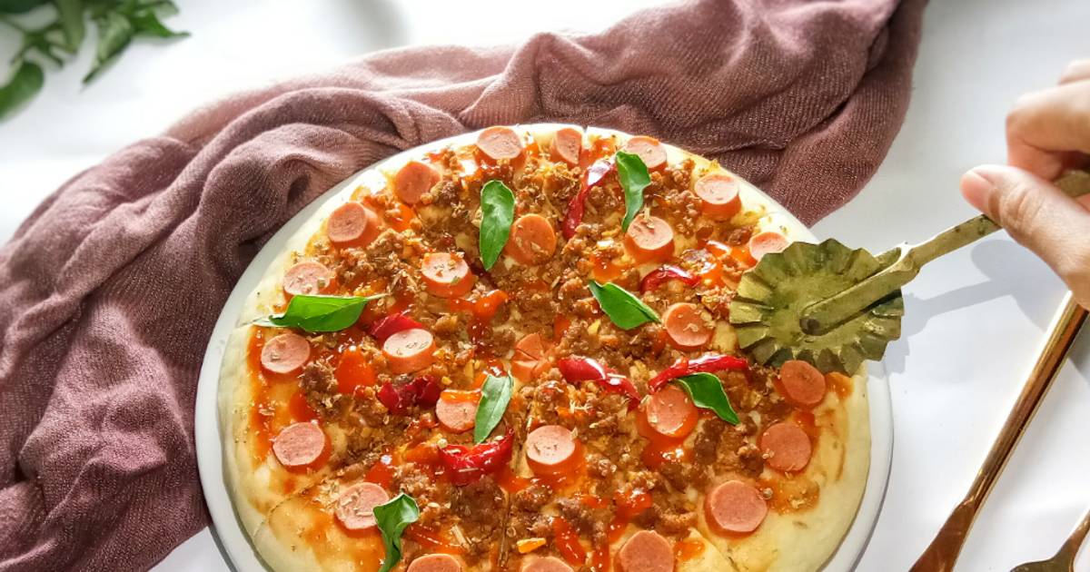 Пицца болоньезе фото Resep Bolognese Pizza oleh Anjas Sulrum - Cookpad