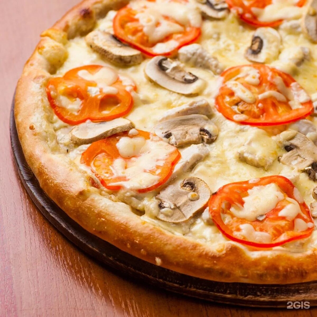 Пицца деревенская фото Пицца деревенская с курицей
