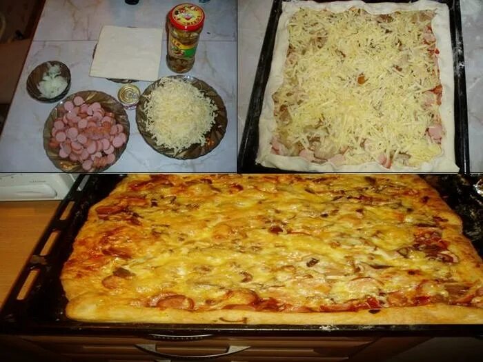 Пицца домашняя рецепт начинки фото Начинки для пиццы в домашних условиях духовке варианты CoffMachines.ru