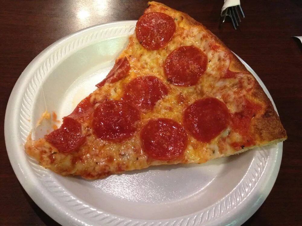 Пицца фото пранк Pepperoni Pizza Large Slice
