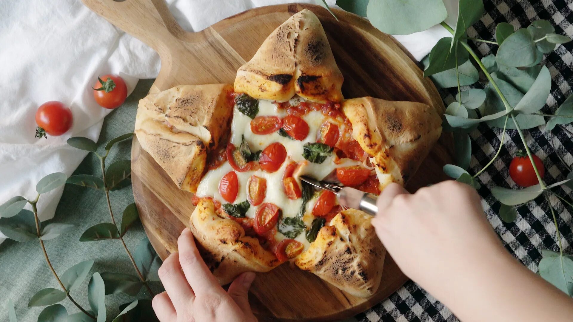 Пицца горлица фото Star-shaped Pizza Receta Recetas fáciles de comida, Tomates cherry, Recetas de c