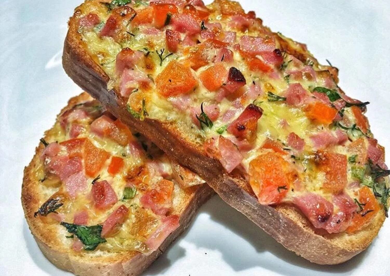 Пицца из батона на сковороде фото Бутерброд горячий купить с доставкой в Барнауле Вобла
