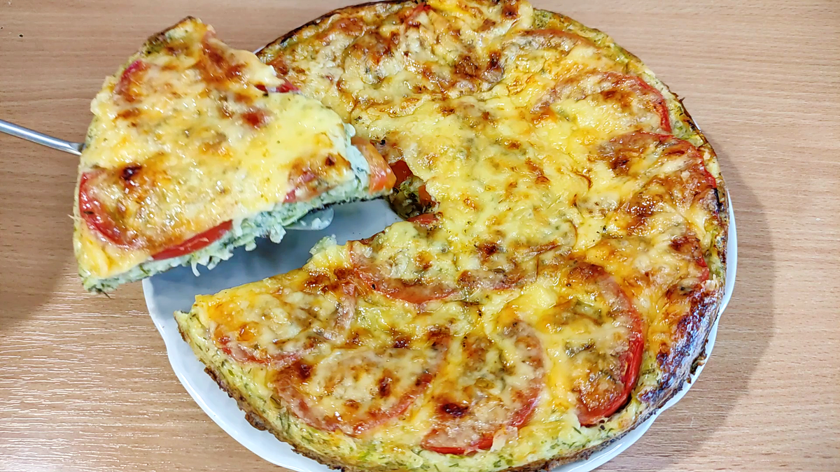 Пицца из кабачков в духовке фото Самая вкусная "Пицца из кабачков" на сковороде. Вкусный легкий ужин. На кухне дв