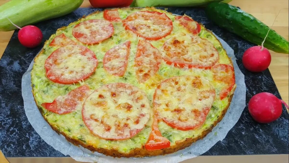 Пицца из кабачков в духовке фото Ого какая вкусная пицца! Теперь все готовят! Аннушкина кухня Дзен