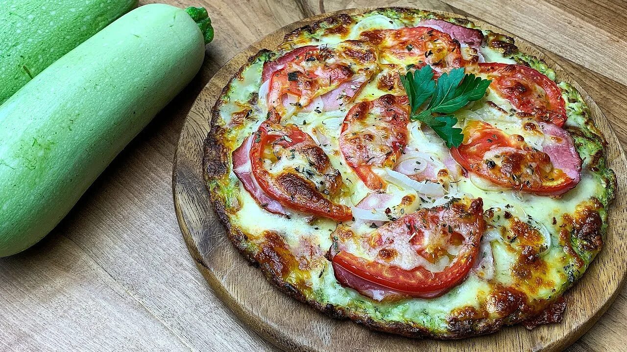 Пицца из кабачков в духовке фото Такое вы еще не пробовали! КАБАЧКОВАЯ ПИЦЦА. - YouTube