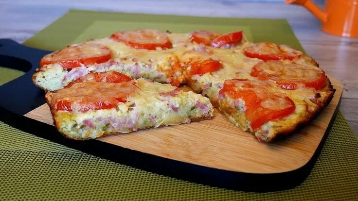 Пицца из кабачков в духовке фото Рецепт, который взорвал интернет! КАБАЧКОВАЯ ПИЦЦА! НОВЫЙ рецепт из КАБАЧКОВ Иде
