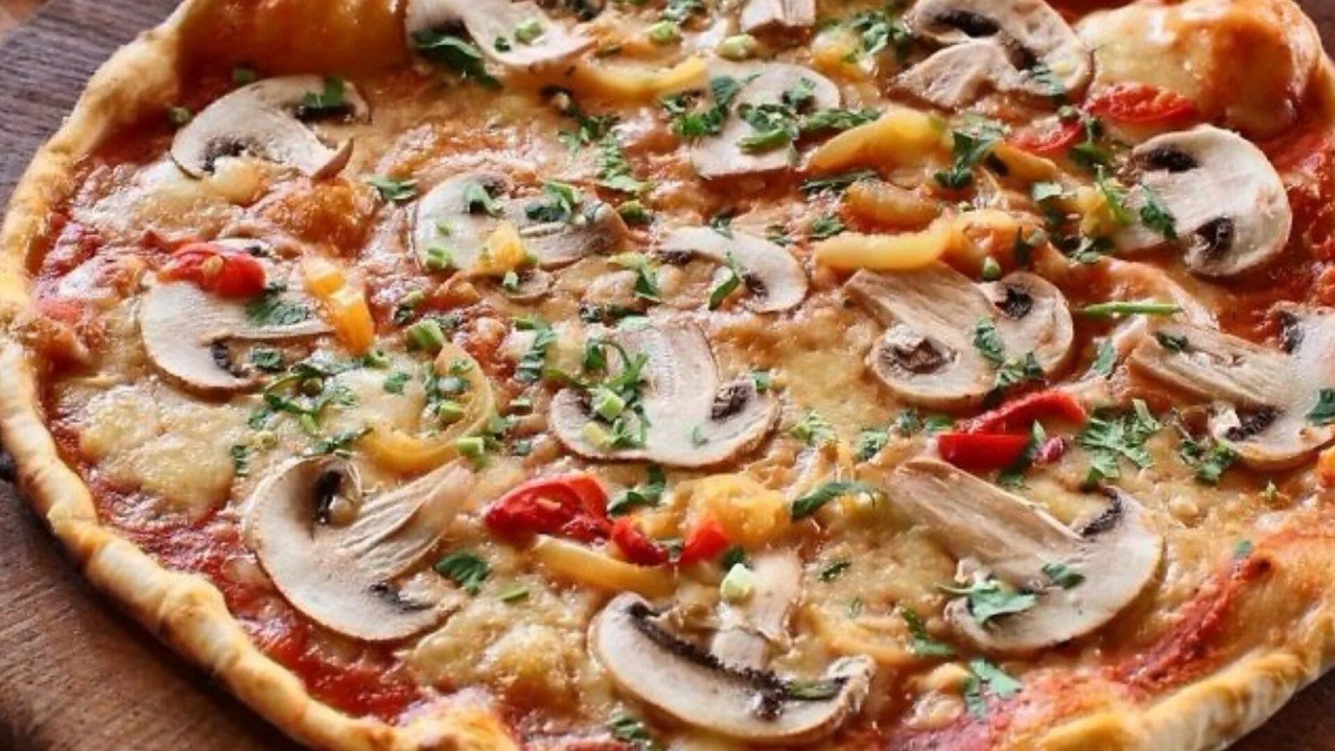 Пицца из сухих грибов рецепт с фото 4 рецепта вегетарианской пиццы