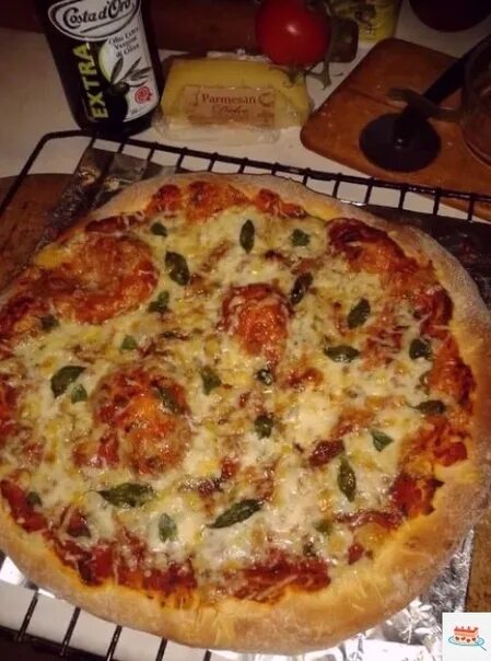 Пицца как в детстве рецепт с фото PIZZA HOME Ingredients : for making a homemade pizza dough: Milk - 0.5 liters;..
