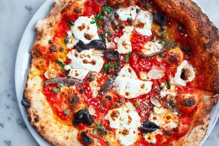 Пицца куба фото Spicy Pizza with Anchovies (With images) Spicy pizza, Anchovy pizza recipe