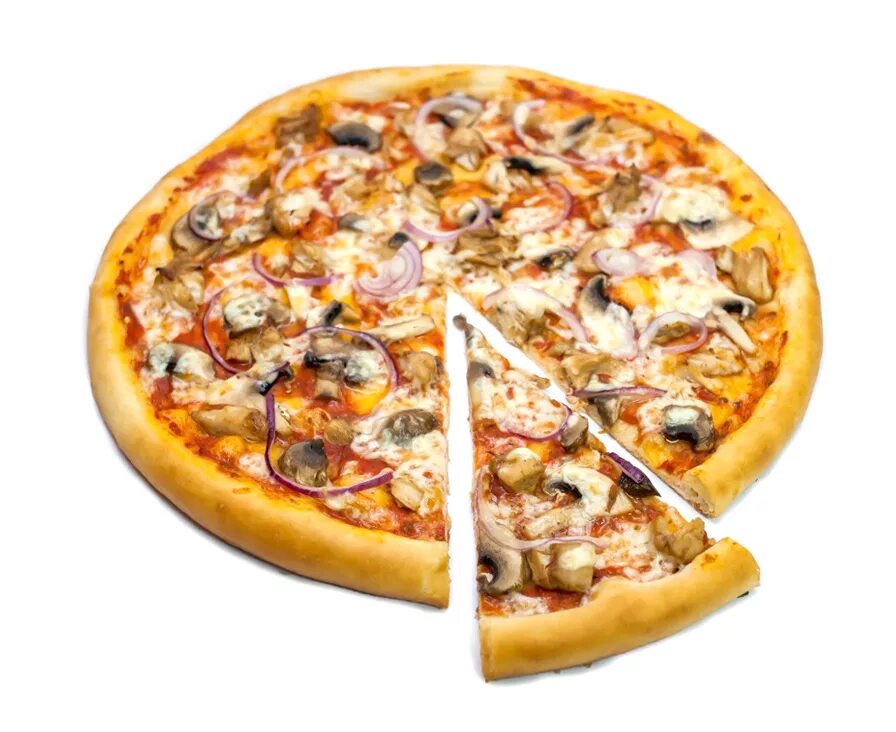 Пицца куриная фото Пицца "С Курицей" 30 см РАСПРОДАЖА