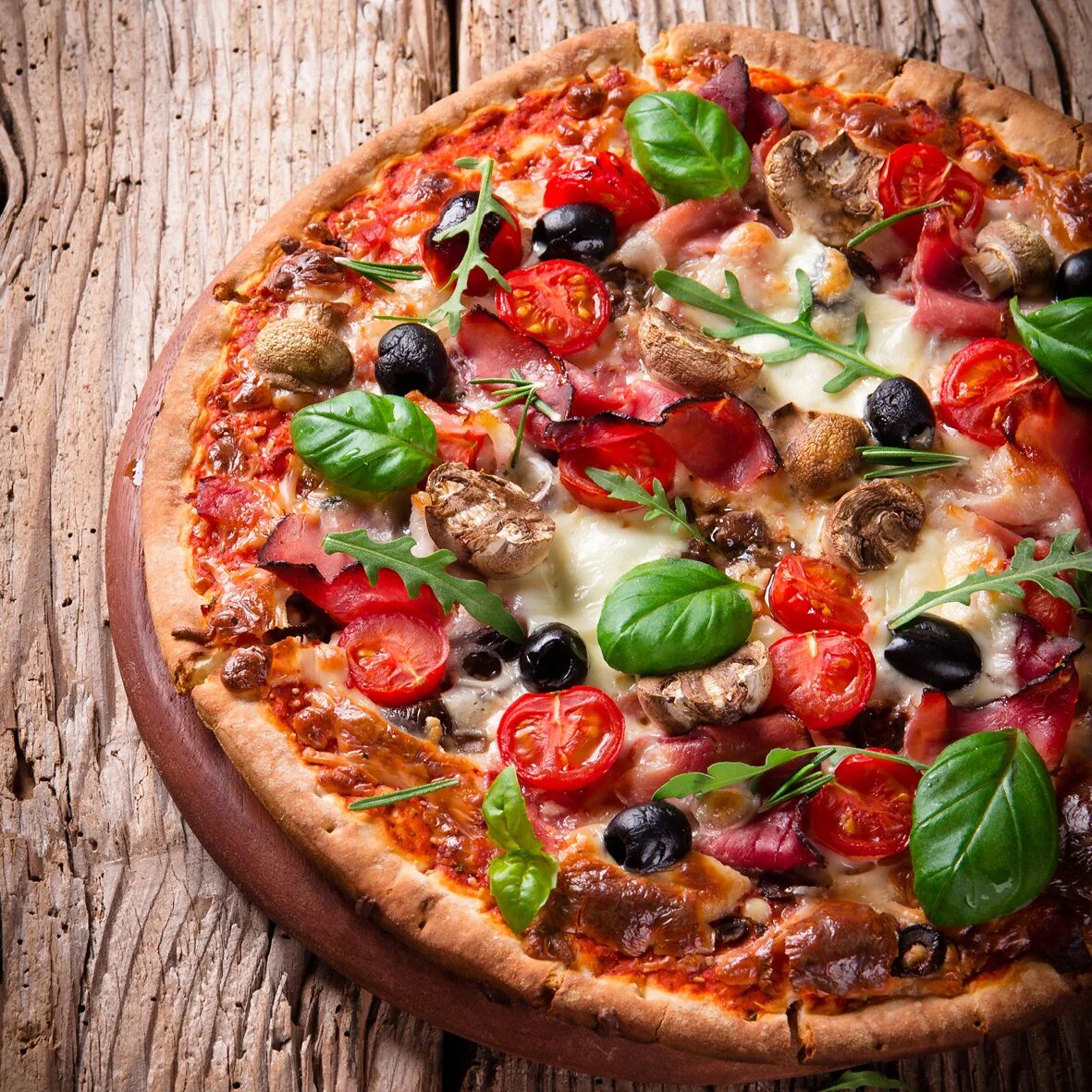 Пицца лучшие фото Antipasto Pizza Recipe from Hill Street Grocer