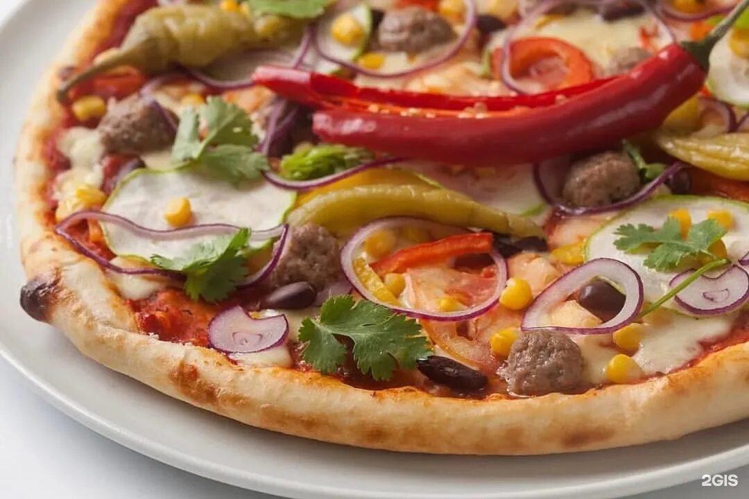 Пицца мексиканская фото Pizza park, кафе, улица Утришская, 21а, с. Сукко - 2ГИС