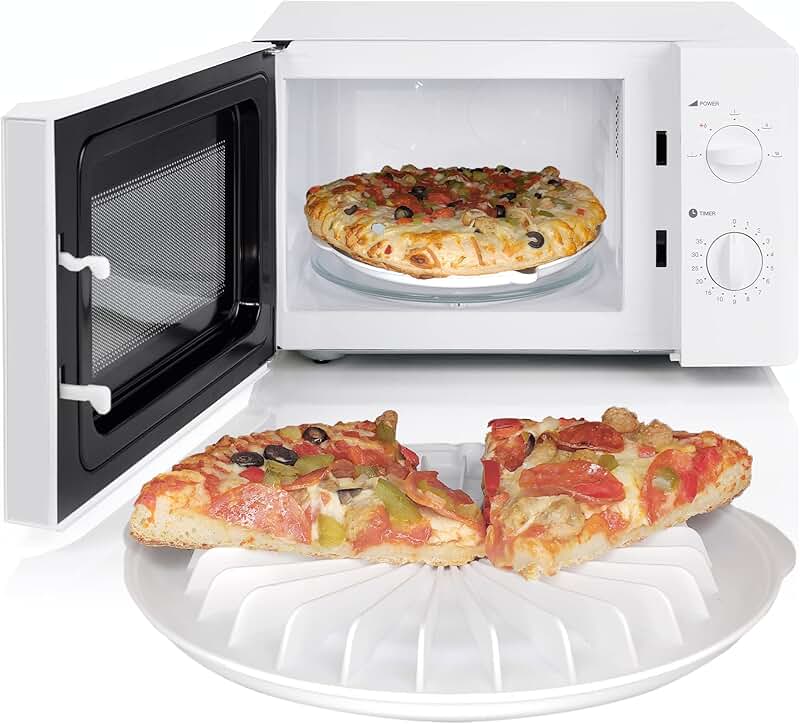 Пицца микроволновке фото Amazon.com: White - Pizza Pans & Stones / Bakeware: Home & Kitchen