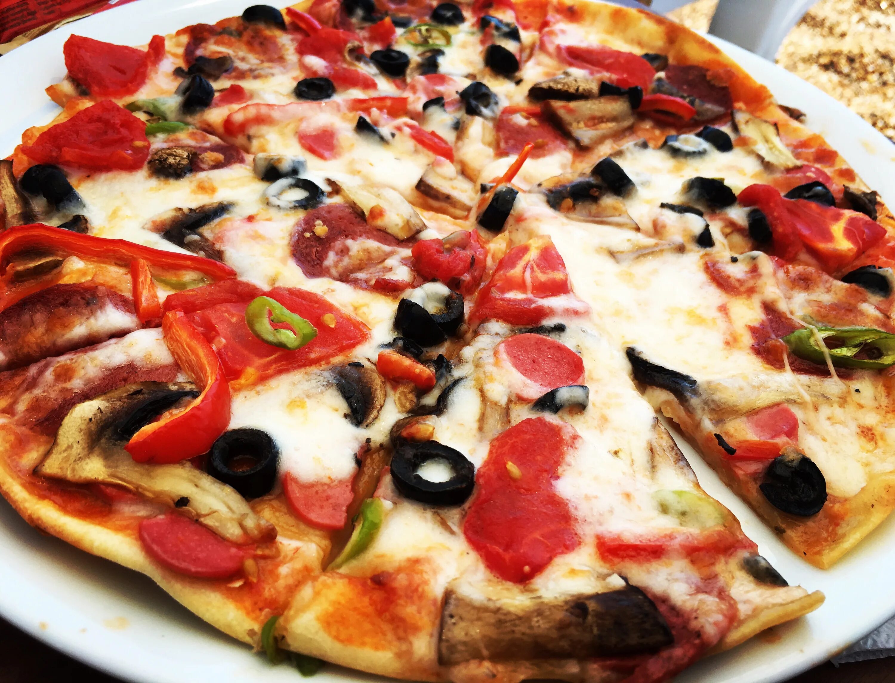 Пицца микс фото Фотографии PIZZA MIX