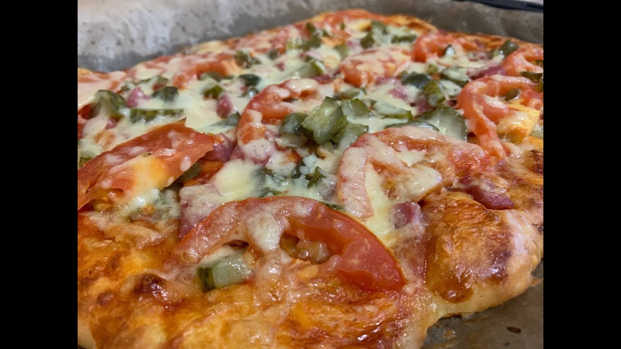 Пицца минутка фото Pizza "Minutka" - YouTube