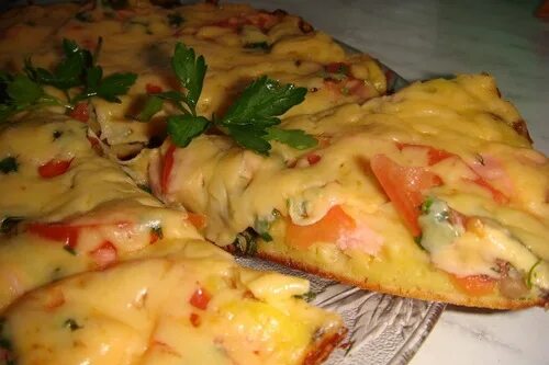 Пицца минутка фото рецепт Быстрая пицца из духовки, рецепт - Вкусо.ру