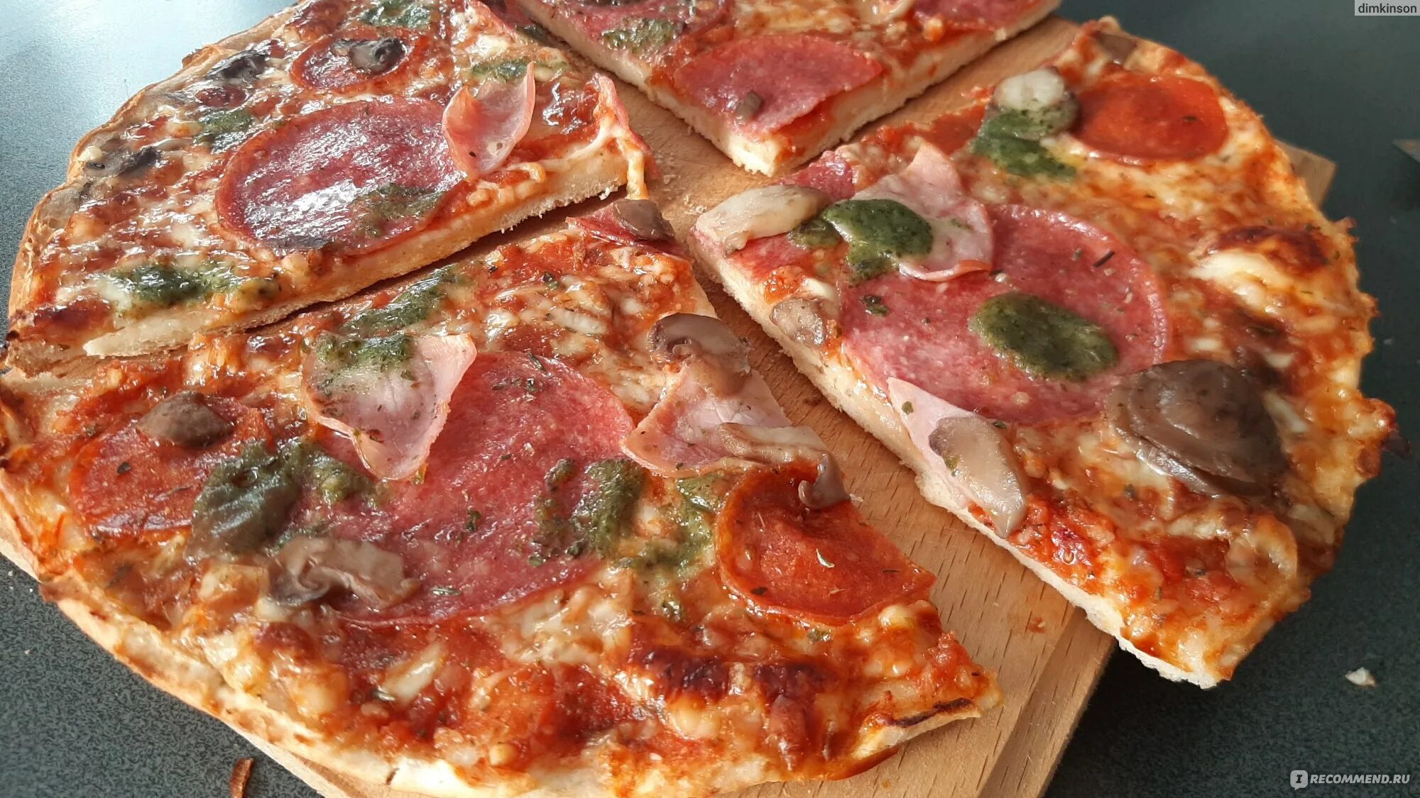 Пицца мягкая рецепт с фото Пицца Buitoni Forno di Pietra 4 Stagioni - "Одна из самый качественных готовых п