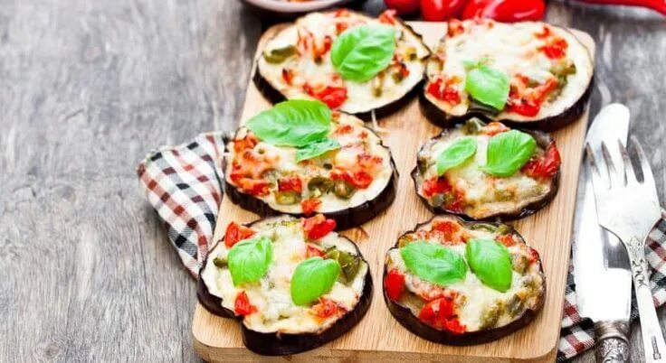 Пицца на баклажане рецепт с фото Con pochi ingredienti semplici come Melanzane, Pomodori Pachino, Mozzarella e Ba