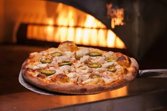 Пицца на газу фото Fresh... Brick Oven Pizza..! - Picture of Your Pie, Savannah - Tripadvisor