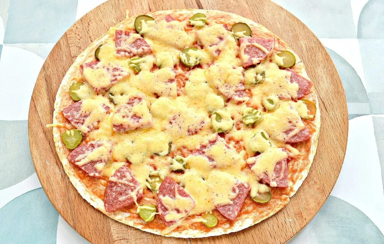 Пицца на лепешке рецепт с фото А-ля пицца на тортилье Bon Appetit Лучшие рецепты Фотострана Пост № 2262834299