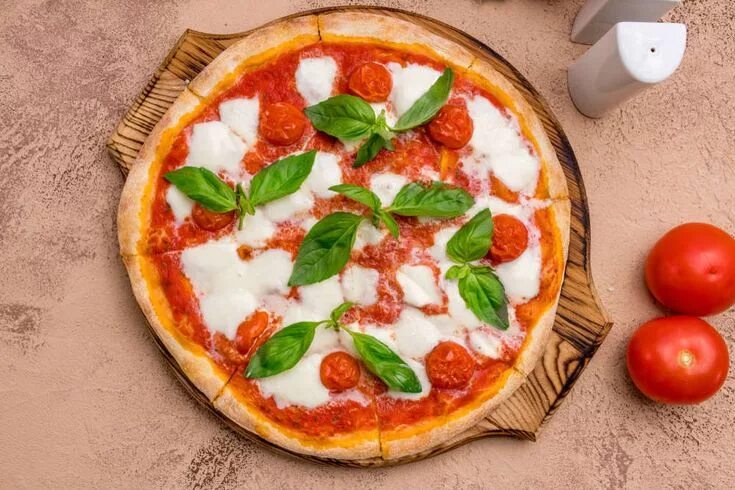 Пицца на тарелке фото Ricetta della pizza con la pasta madre - Non sprecare nel 2024 Ricette, Pizza, I