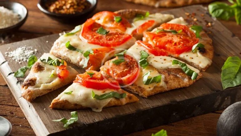 Пицца на тортилье фото pizza - Очаг