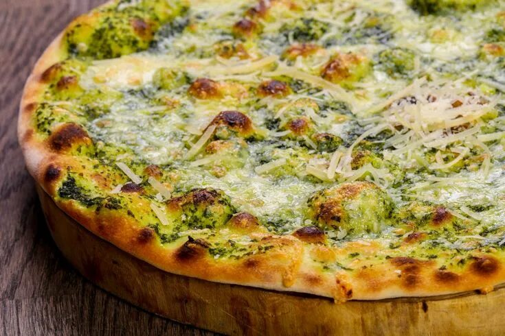 Пицца песто рецепт с фото Deliciosa pizza al pesto *Mamma mia! - Cocina y Vino Pizza recipe without tomato