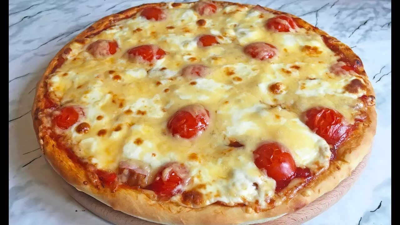 Пицца рецепт ольги шобутинской с фото Пицца с Ветчиной и Сыром / Homemade Pizza Recipe / Домашняя Пицца / Рецепт Пиццы