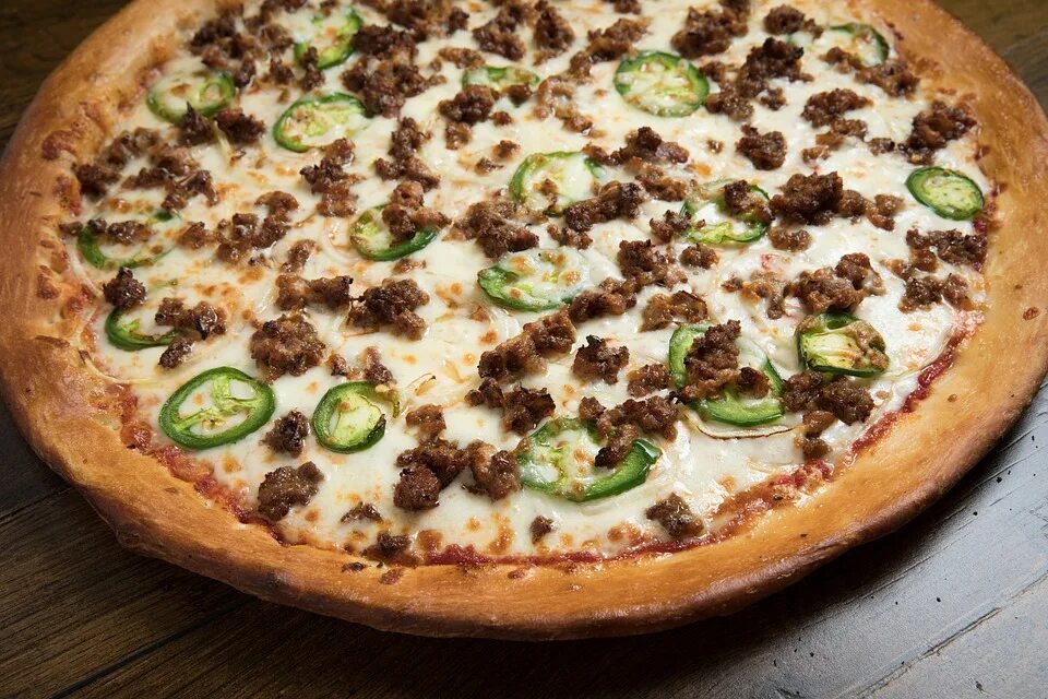 Пицца с халапеньо фото ᐅ 28 INCH PIZZA * There Is No Such Thing as Too Much Pizza!