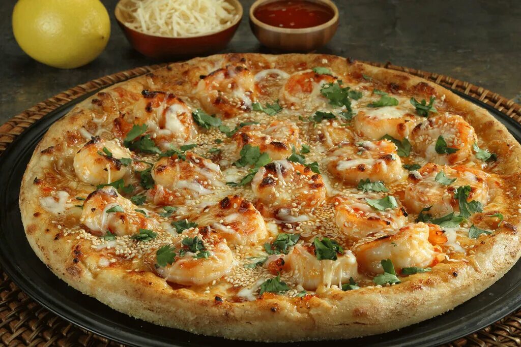 Пицца с креветками фото Permanently closed: LaFamiglia, pizzeria, Moscow Region, Krasnogorsk, Krasnogors