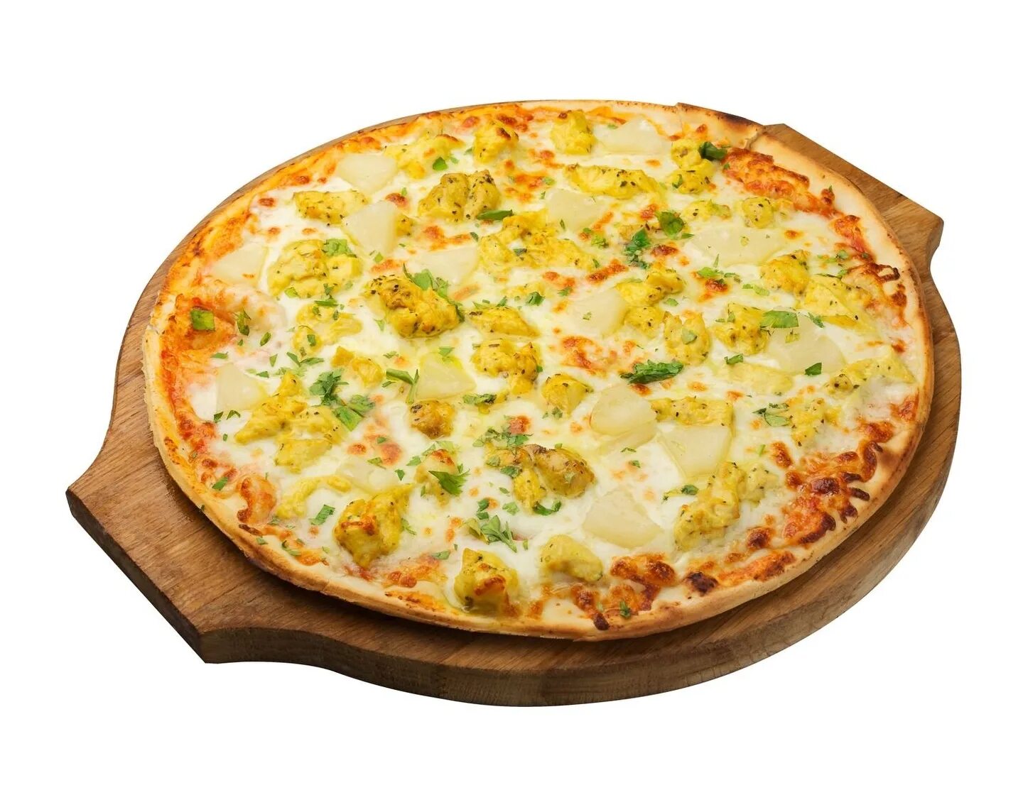 Пицца с курицей и сыром фото Food House, служба доставки готовых блюд Смоленск, Петра Алексеева, 2/37 - телеф