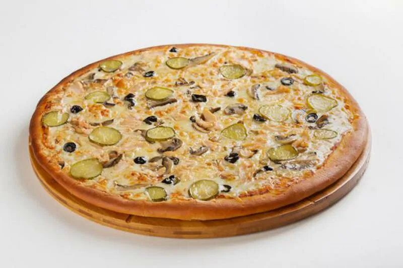 Пицца с огурцами рецепт с фото Сицилия от PizzaKing Екатеринбург Единая Служба Заказов Leverans.ru