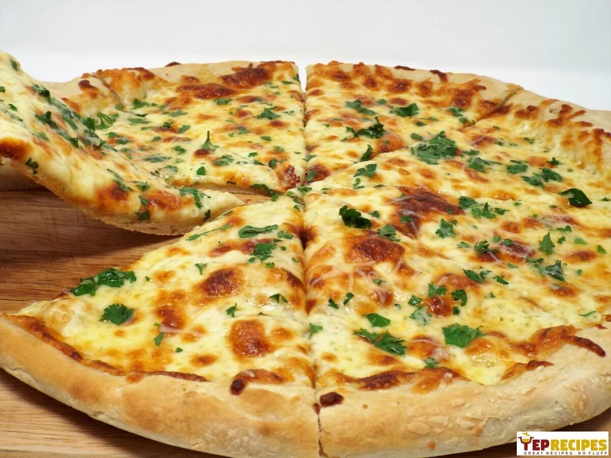 Пицца с сыром рецепт с фото Four Cheese Garlic Pizza Recipe 4 cheese pizza, Garlic pizza, Cheese pizza recip