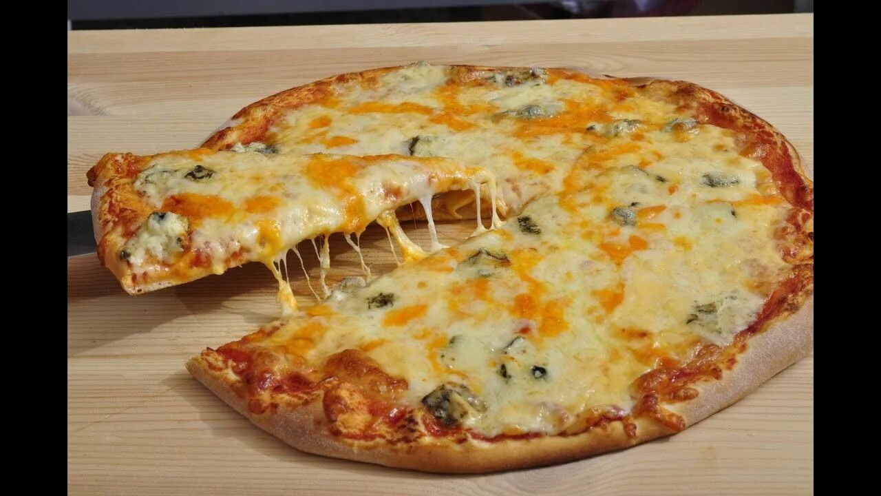 Пицца с сыром рецепт с фото Сырная пицца просто, дешево и вкусно. Выпуск № 21 - YouTube