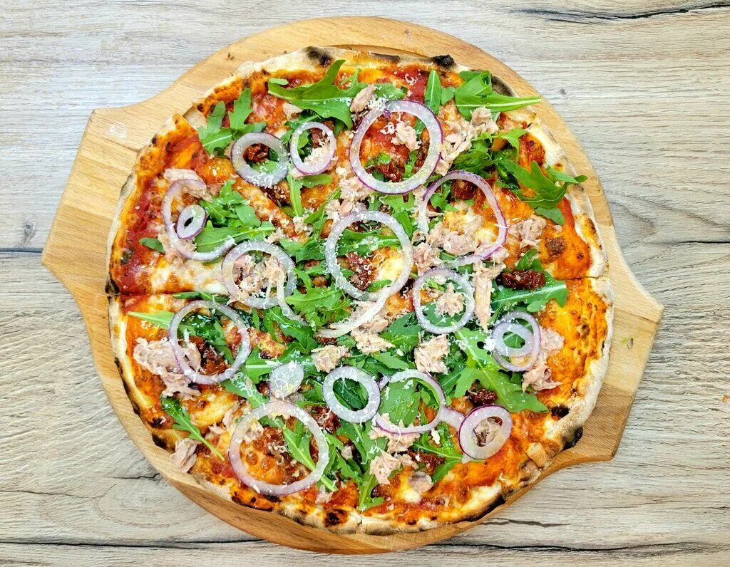 Пицца с тунцом фото Tony Pizzoni, pizzeria, Russia, Moscow, Flotskaya Street, 7с1 - Yandex.Maps