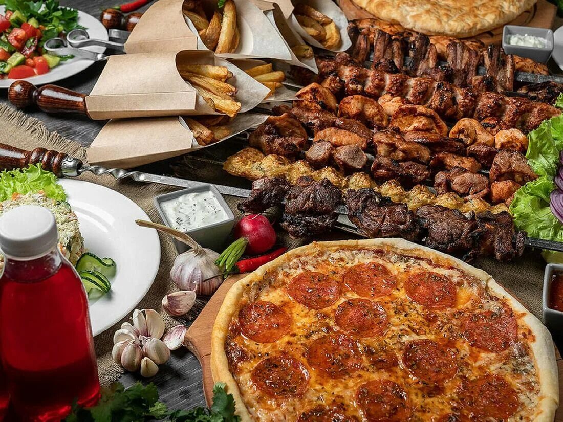 Пицца шашлык фото PIZZA TORINO заказать доставку еды. Меню ресторана "PIZZA TORINO" в Омске
