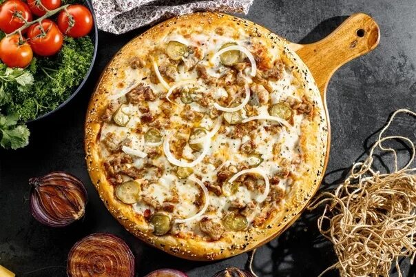 Пицца шашлык фото Ох уж этот аромат...а вкус... Кажется ,мы знаем ,что у Вас сегодня будет на обед
