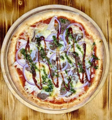 Пицца шашлык лихачевское ш 3а фото Пицца с доставкой Тезкель из Oktopizza в