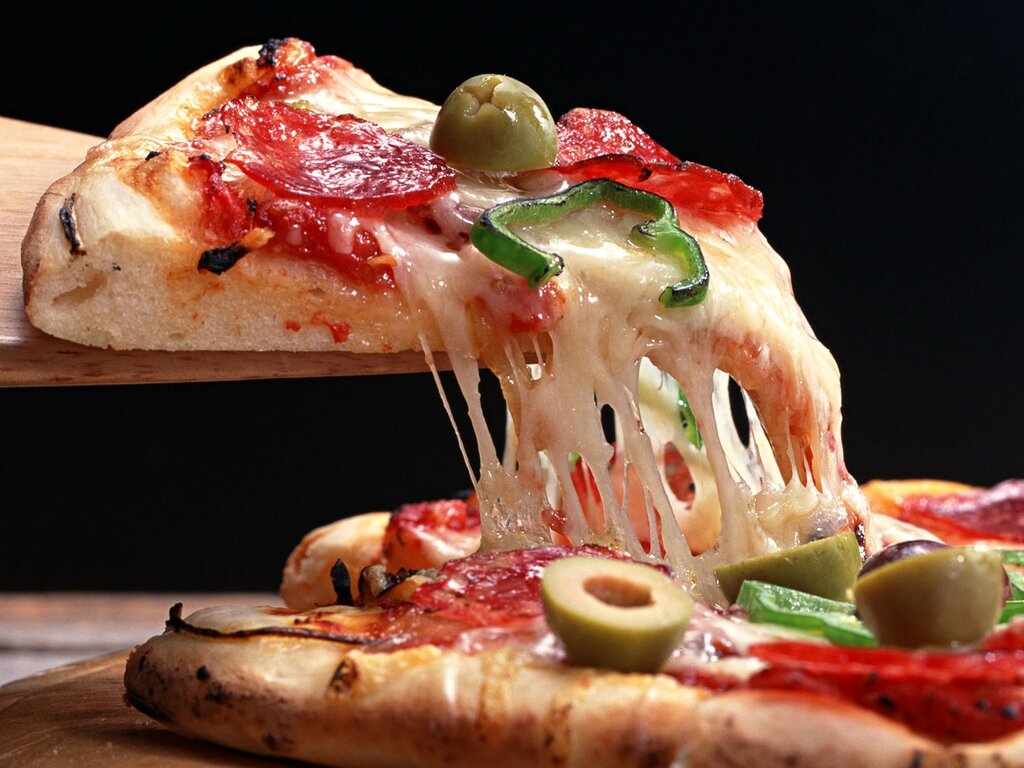 Пицца сыр тянется фото Bao pizza & sushi bar, кафе, Парковая ул., 18, Магадан - Яндекс Карты