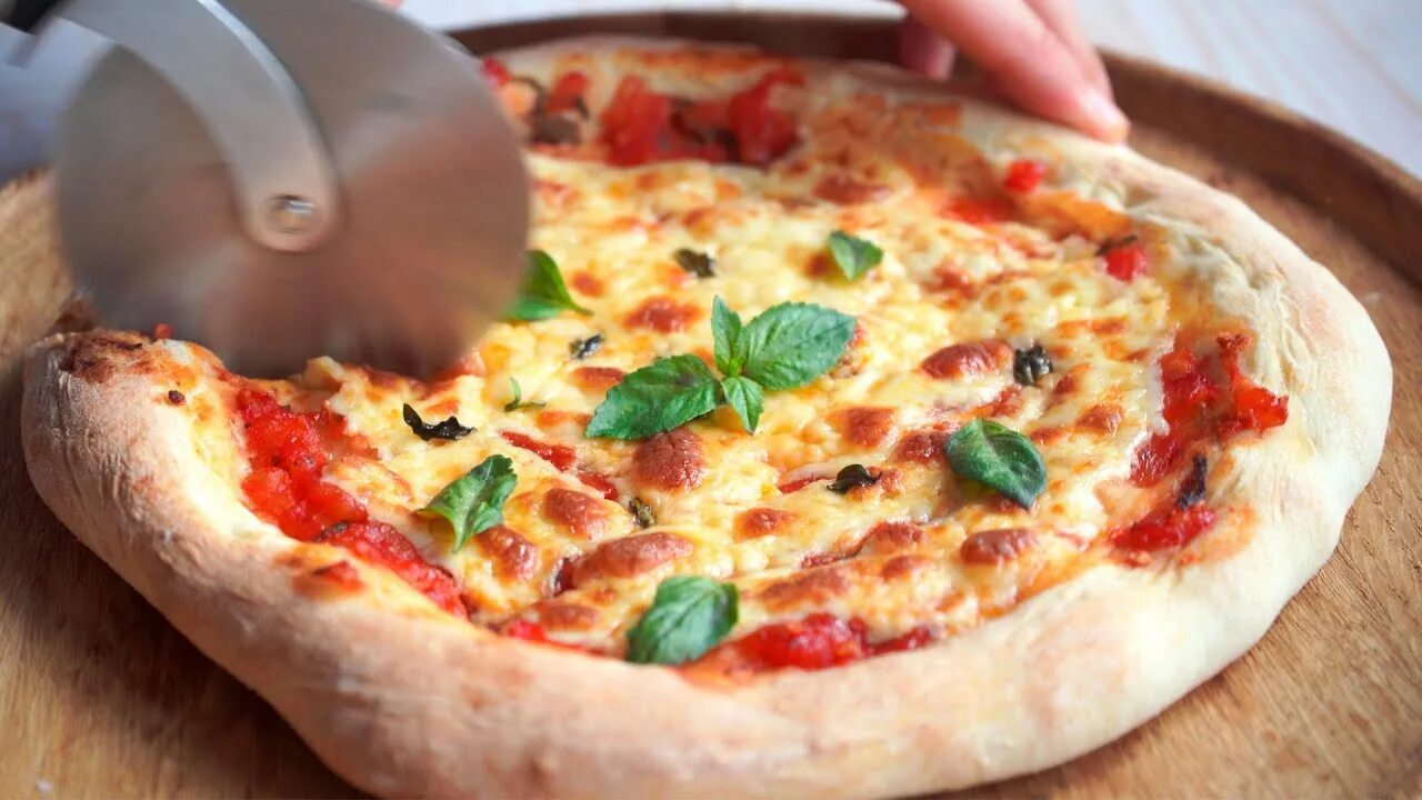 Пицца тесто пошаговый рецепт с фото Неаполитанская пицца Маргарита дома Neapolitan Pizza at home - YouTube