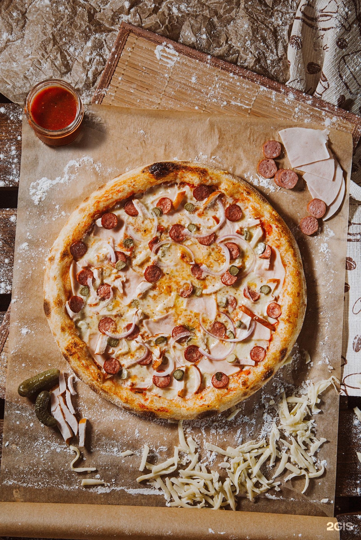 Пицца то то лежневская ул 55 фото Allo! Pizza, служба доставки пиццы, улица Каширина, 1, Чебаркуль - 2ГИС