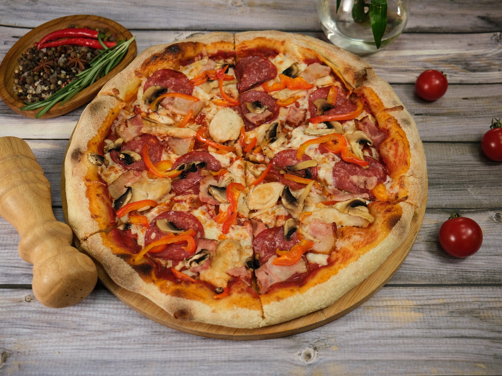 Пицца точка 23а олимпийский микрорайон фото Пицца Мясная