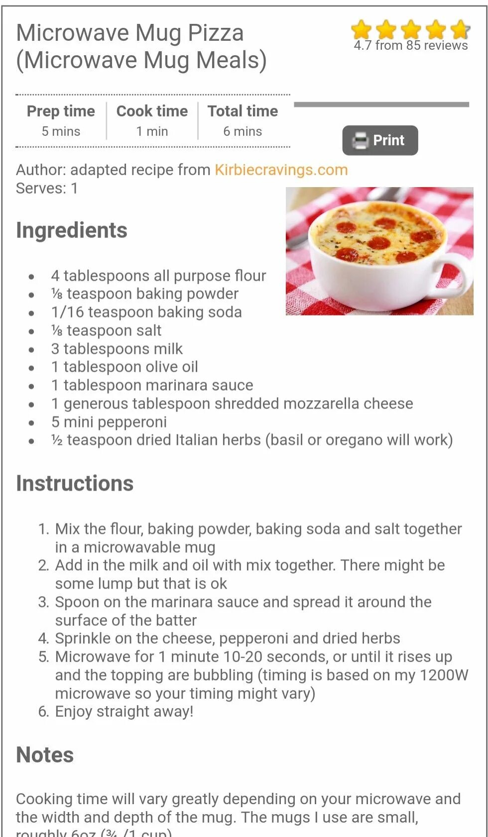 Пицца в микроволновке рецепт с фото Microwave mug Pizza Gemma Stafford- biggerbolderbaking.com Mug recipes, Pizza in
