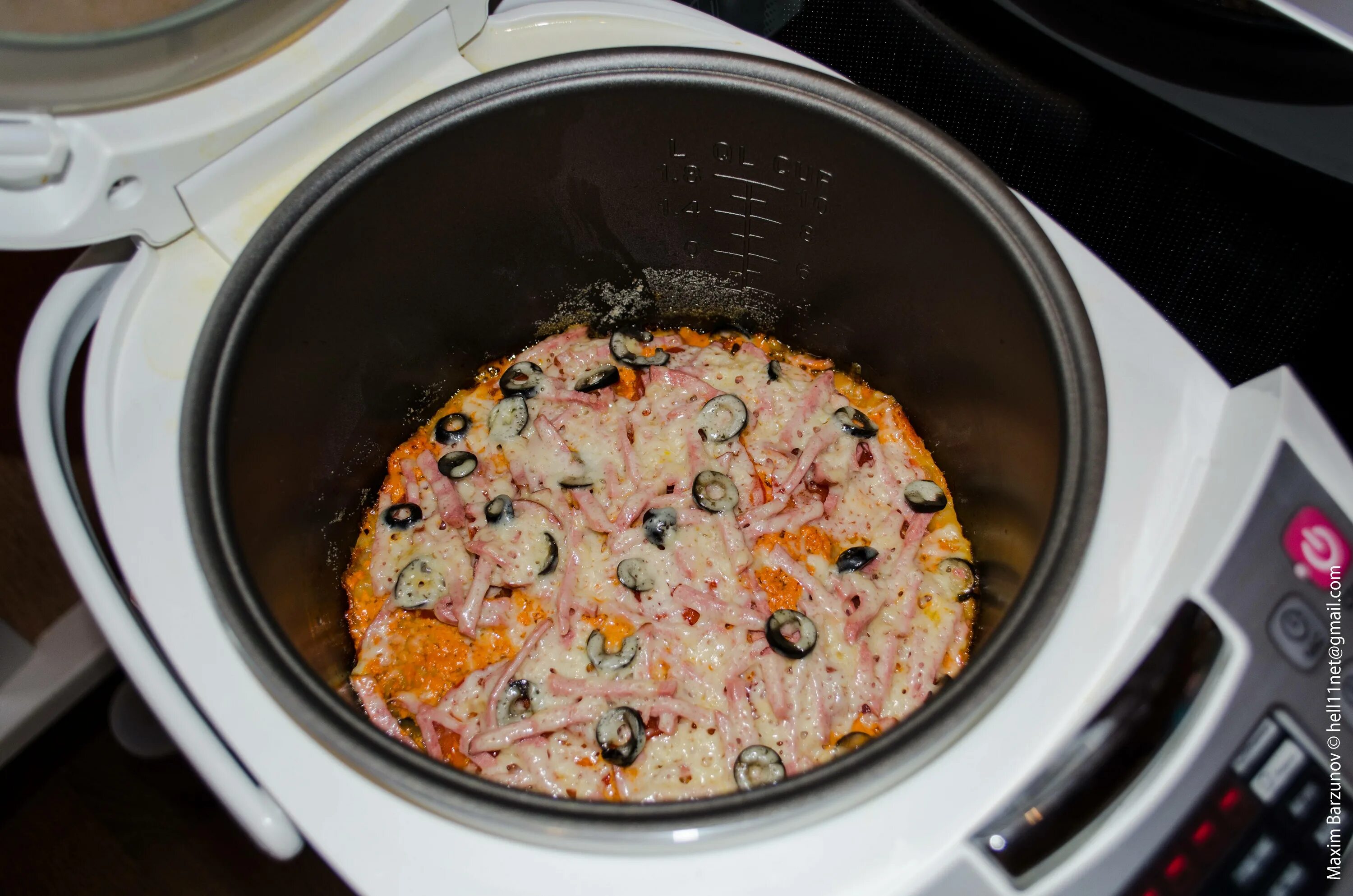 Пицца в мультиварке фото Вкусные блюда второе в мультиварке: найдено 88 изображений