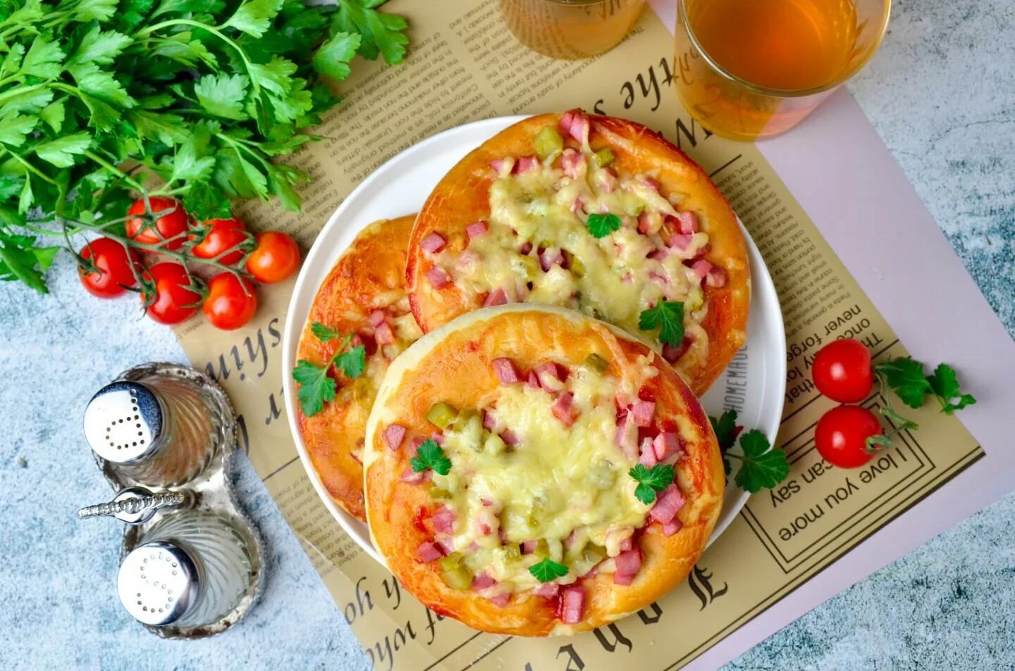 Пицца в школе фото Школьная пицца рецепт фото пошагово и видео - 1000.menu