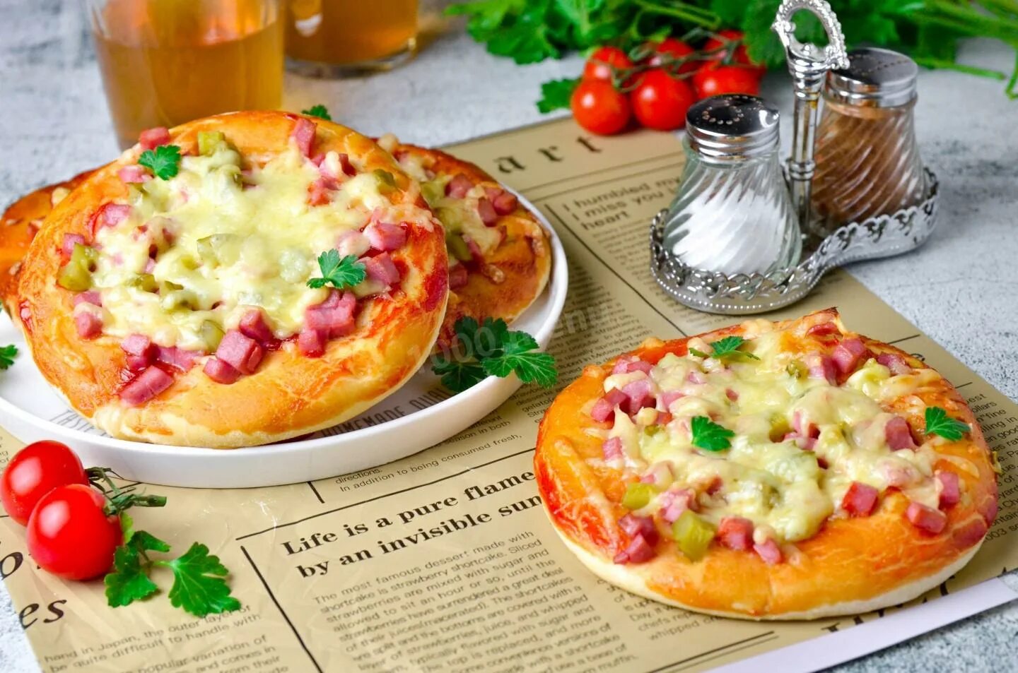 Пицца в школе фото Школьная пицца рецепт фото пошагово и видео - 1000.menu