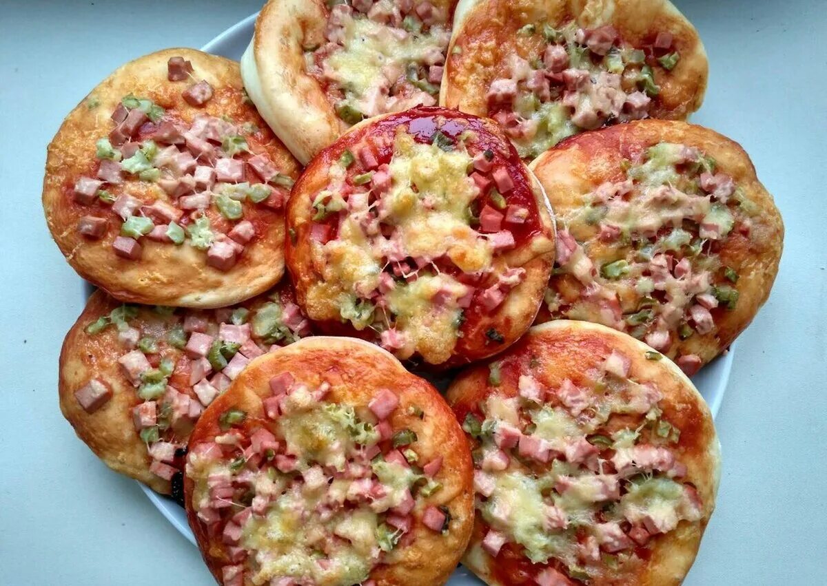 Пицца в школе фото Мини пицца. Реальная кухня Дзен