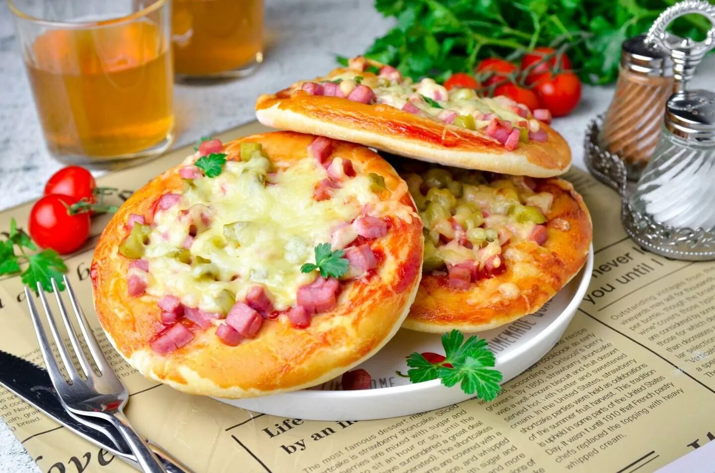 Пицца в школе фото Школьная пицца рецепт фото пошагово и видео - 1000.menu