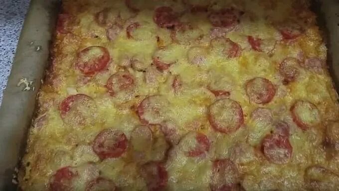 Пицца жидкое тесто рецепт с фото Жидкое тесто для пиццы - 17 рецептов быстрого приготовления с пошаговыми фото