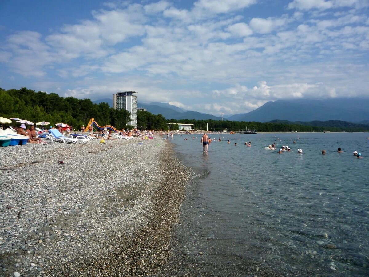 Пицунда фото города и пляжа Курорт Пицунда в Абхазии vseprootpusk.ru Дзен
